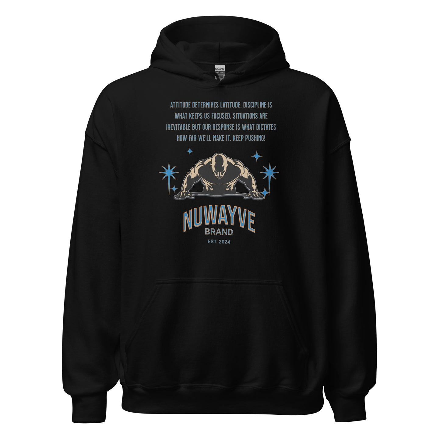 Attitude Determines Latitude - Unisex Hoodie