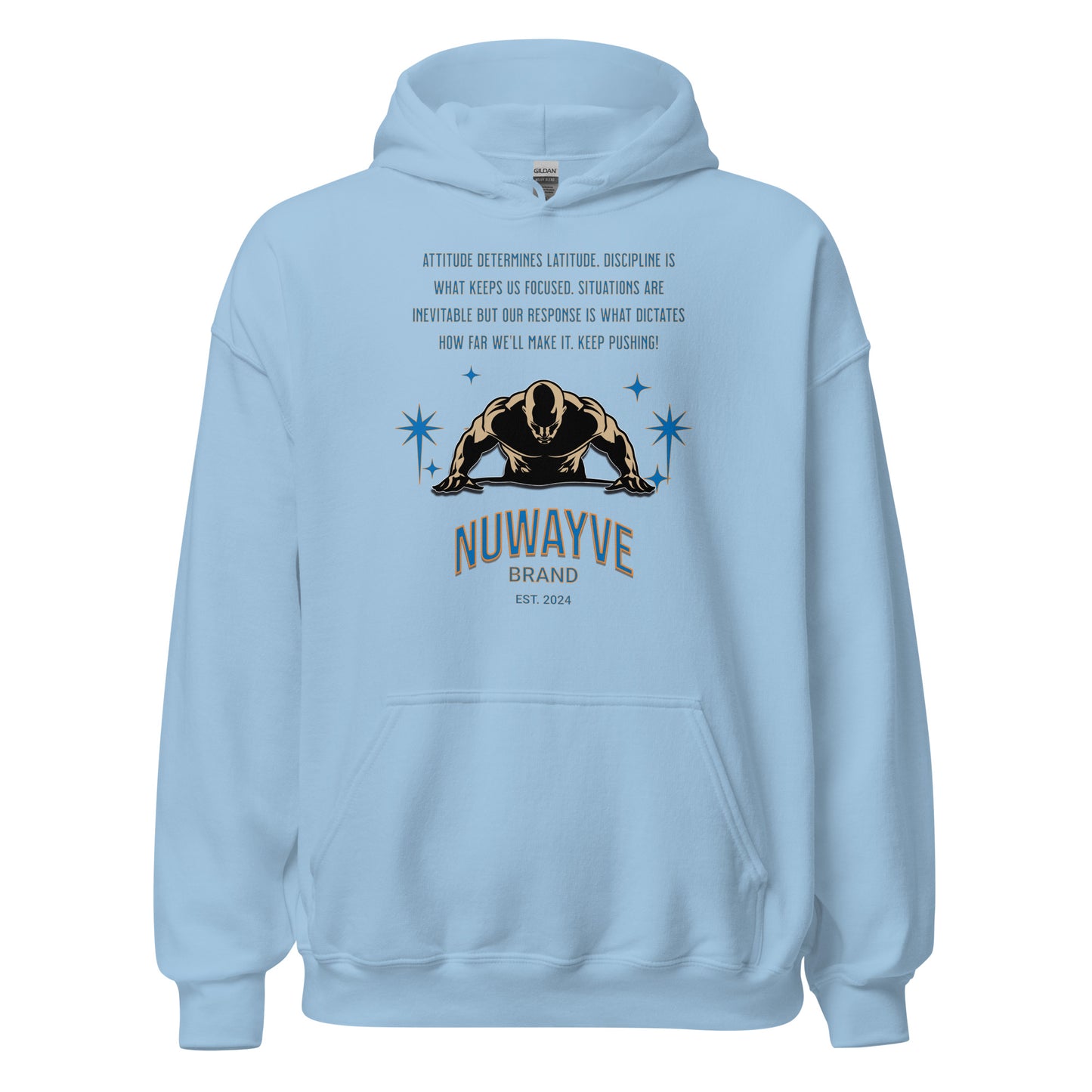 Attitude Determines Latitude - Unisex Hoodie