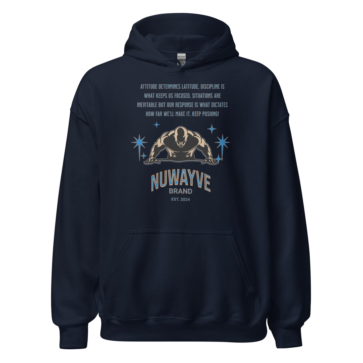 Attitude Determines Latitude - Unisex Hoodie