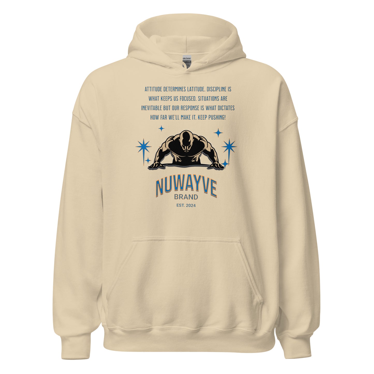 Attitude Determines Latitude - Unisex Hoodie