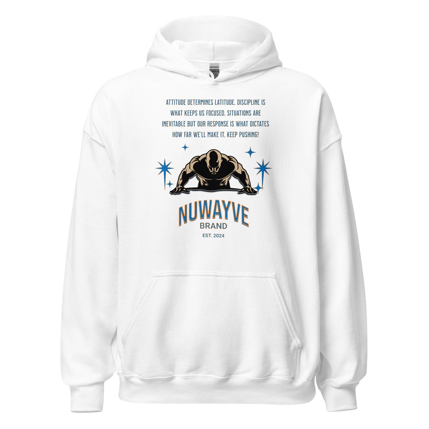 Attitude Determines Latitude - Unisex Hoodie