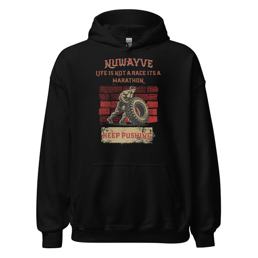 Keep Pushing - Unisex Hoodie